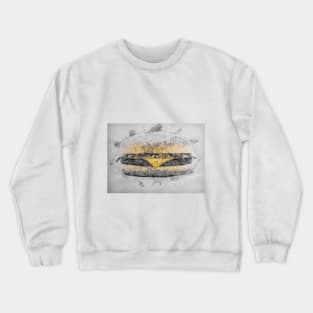 Hamburger Sketch Drawing Crewneck Sweatshirt